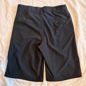 Under Armour Boys Golf Shorts Size 18 Black Performance Athletic